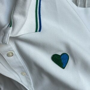 Tory Sport White Polo T Shirt Size M